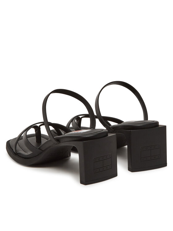 Tommy Jeans Şlapi Tommy Jeans The Soho Sandal EN0EN02781 Negru