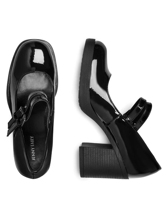Jenny Fairy Czółenka Jenny Fairy ELISABETH WS6186-10 Czarny