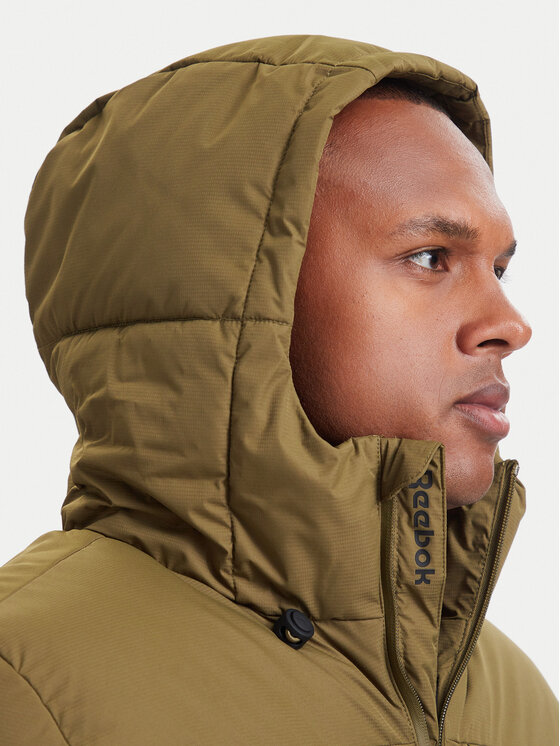 Reebok Reebok Μπουφάν χειμωνιάτικο RCC00077 Σκούρο πράσινο Regular Fit