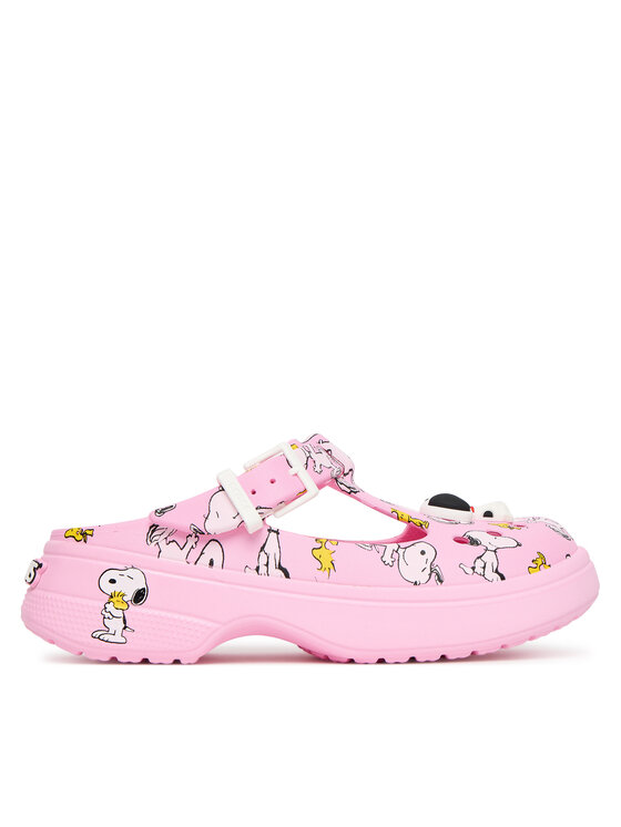 Crocs Παντόφλες Crocs Peanuts Mary Jane Clog 211130 Ροζ