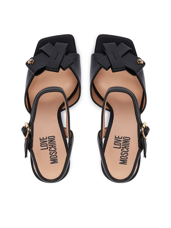 LOVE MOSCHINO Sandály LOVE MOSCHINO JA16069G0OIE0000 Černá