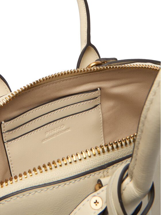 PINKO Soma PINKO Bowling Bag Baguette AI 25-26 105334 A2VW Écru