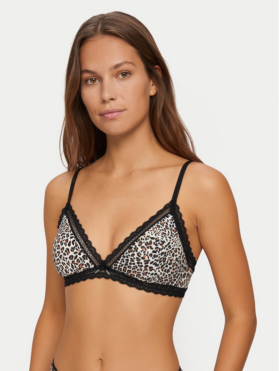 HUGO HUGO Bralette Unique 50545720 Marrón claro