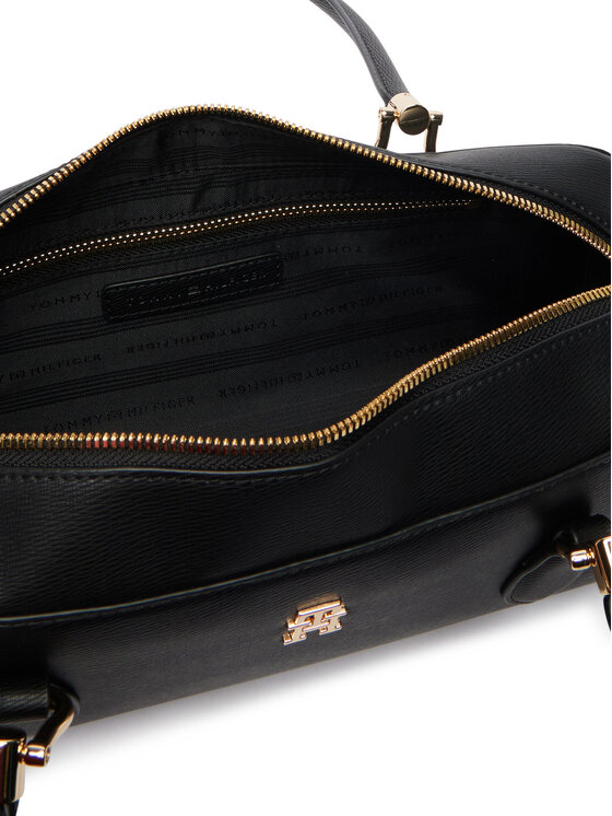 Tommy Hilfiger Borsetta Tommy Hilfiger Th Grace Shoulder Bag AW0AW18748 Nero
