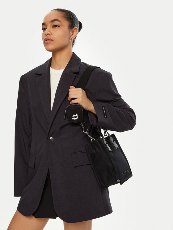 KARL LAGERFELD Kabelka KARL LAGERFELD A1W30130 Černá