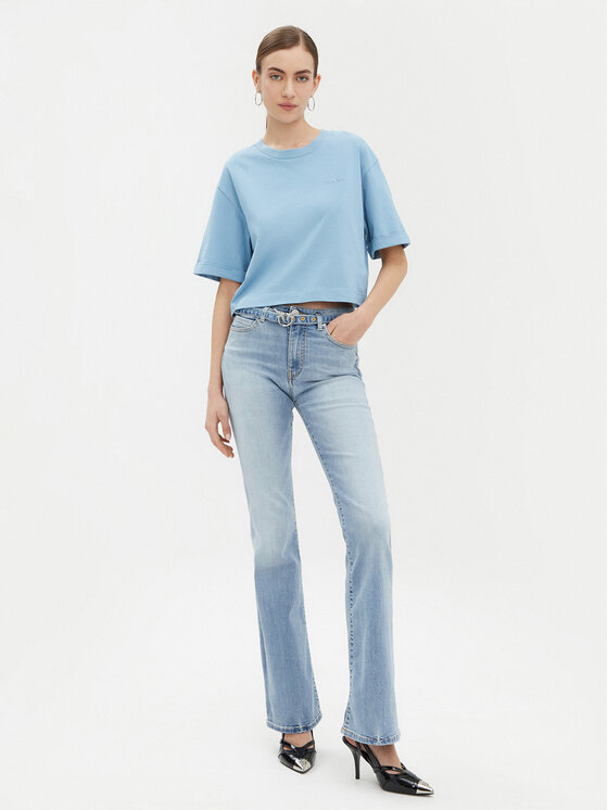 PINKO PINKO Футболка 104882 A2HN Голубий Regular Fit