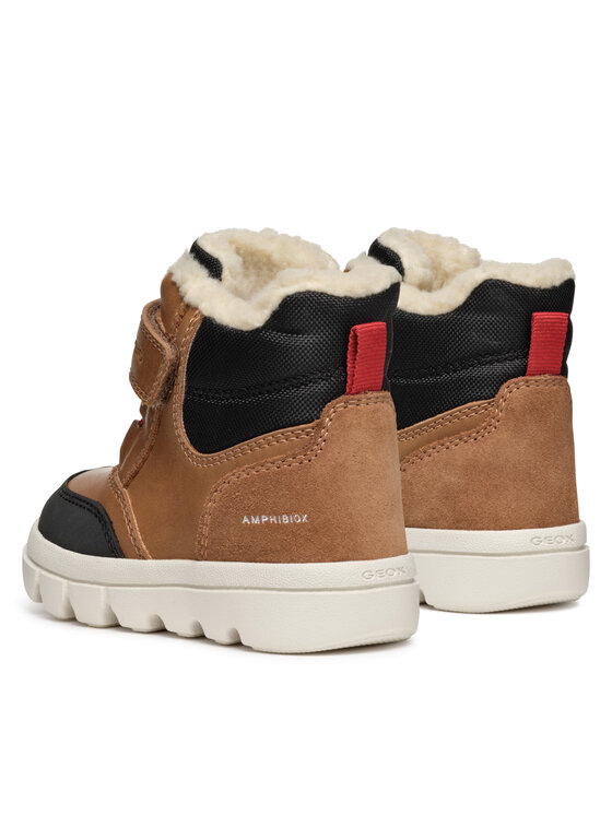 Geox Botas altas Geox B Willaboom Boy B Ab B365BC 0ME22 C6777 M Marrón