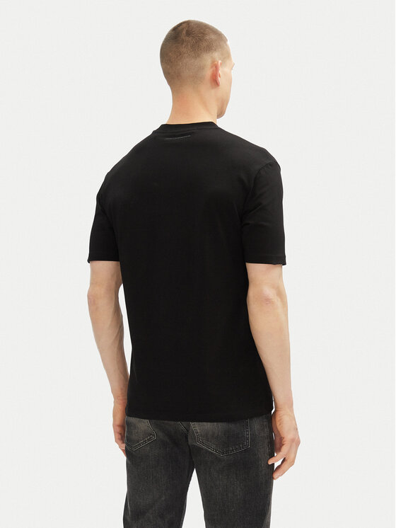KARL LAGERFELD KARL LAGERFELD Majica 755156 552235 Črna Regular Fit