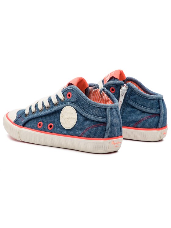 Pepe Jeans Teniși Pepe Jeans Industry Neon PLS30846 Bleumarin
