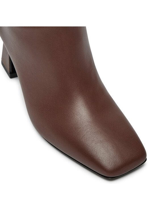 Pollini Kozačky Pollini SA26027C1LTD0217 Hnědá