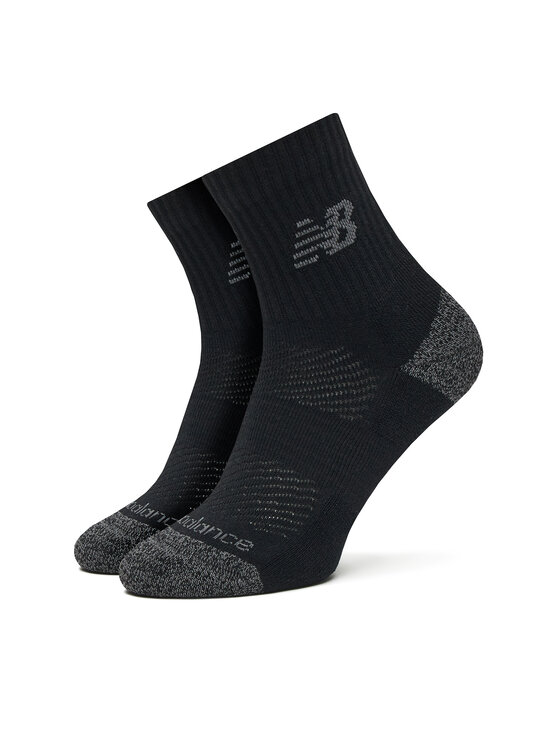 New Balance Дълги чорапи New Balance Active Cushion Quarter Socks LAS35204BK Черен