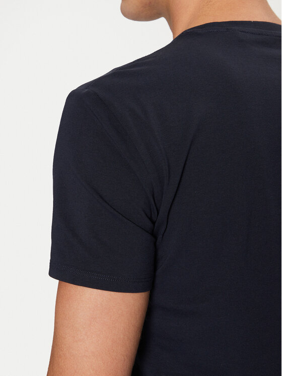 Guess Guess T-shirt M2YI24 J1314 Blu scuro Slim Fit