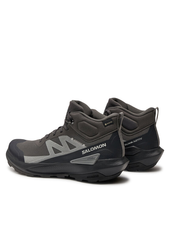 Salomon Трекінгові черевики Salomon Elixir Activ Mid Gore-Tex L47456800 Сірий