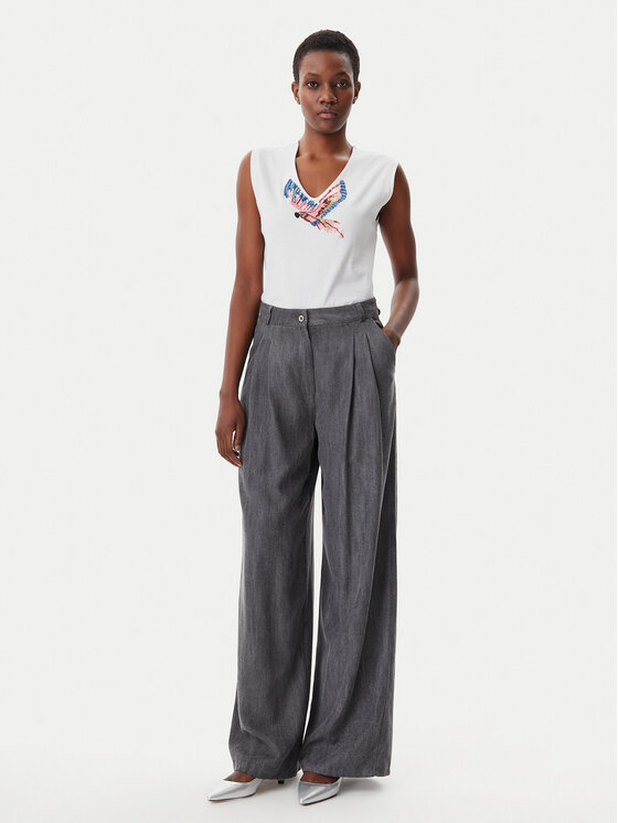 LOLA CASADEMUNT LOLA CASADEMUNT Топ MS2515019 Білий Regular Fit