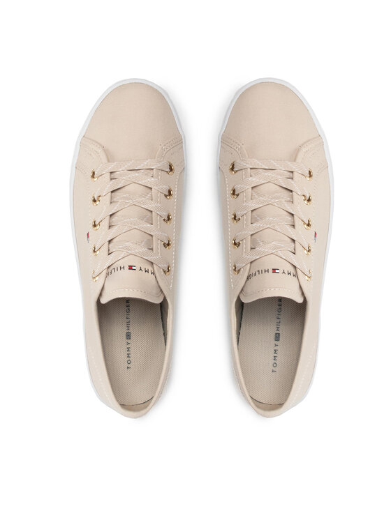 Tommy Hilfiger Tenisice Tommy Hilfiger Essential Sneaker FW0FW06664 Bež
