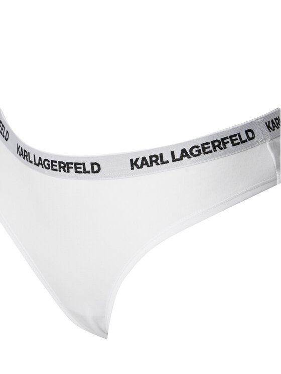 KARL LAGERFELD KARL LAGERFELD Conjunto de tangas B1W47031 Blanco