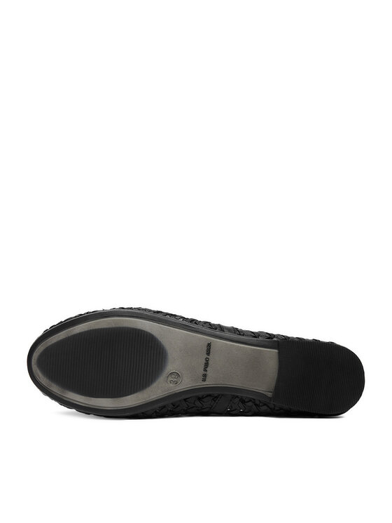 U.S. Polo Assn. Балетки U.S. Polo Assn. EO-LARISA001W/6L1 Чорний
