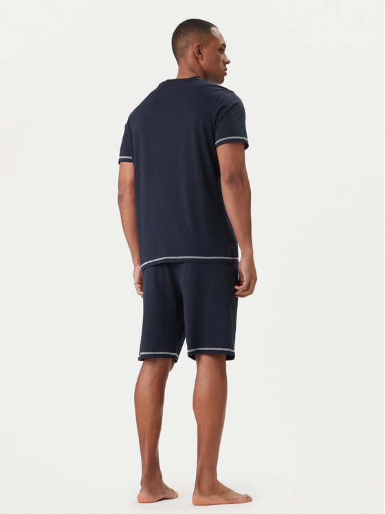Guess Guess Pijama U6GX03 KCAM1 Azul marino Regular Fit