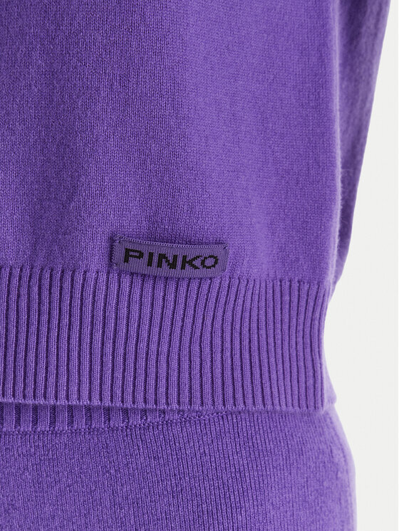 PINKO PINKO Поло Gorgona 105450 A2Q9 Фіолетовий Regular Fit