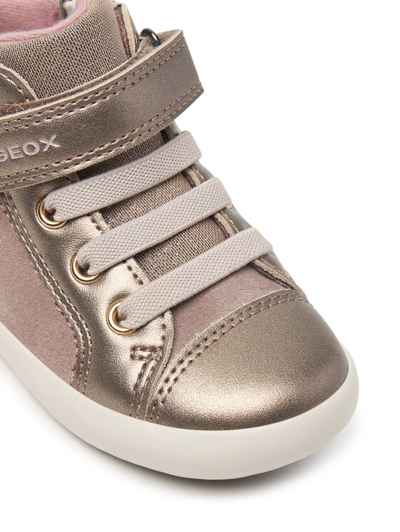 Geox Sneakersy Geox B Gisli Girl B661MA 022NF C5005 M Beżowy ciemny