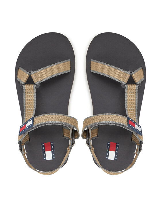 Tommy Jeans Sandali Tommy Jeans Tjm Casual Sandal EM0EM01563 Rjava