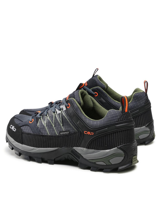 CMP Трекінгові черевики CMP Rigel Low Trekking Shoe Wp 3Q54457 Чорний