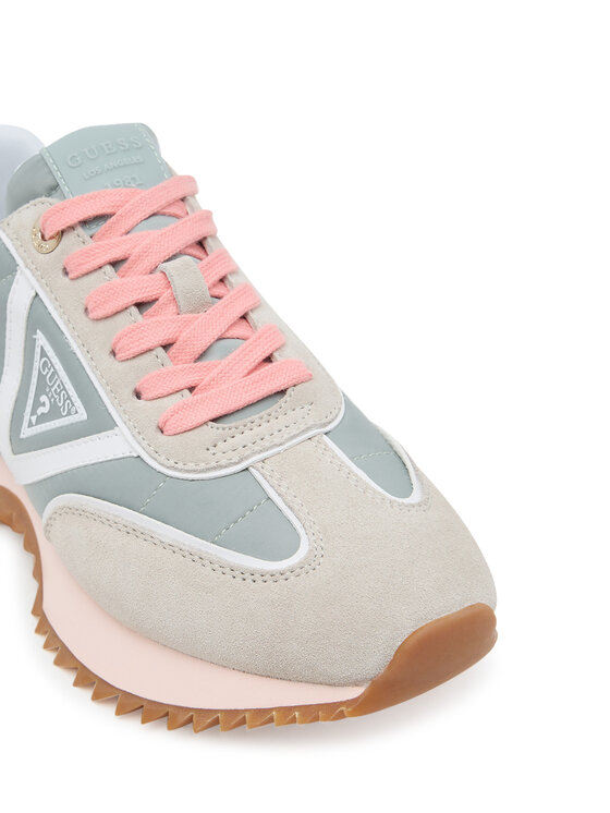 Guess Sneakersy Guess FLTBAI SUE12 Zelená