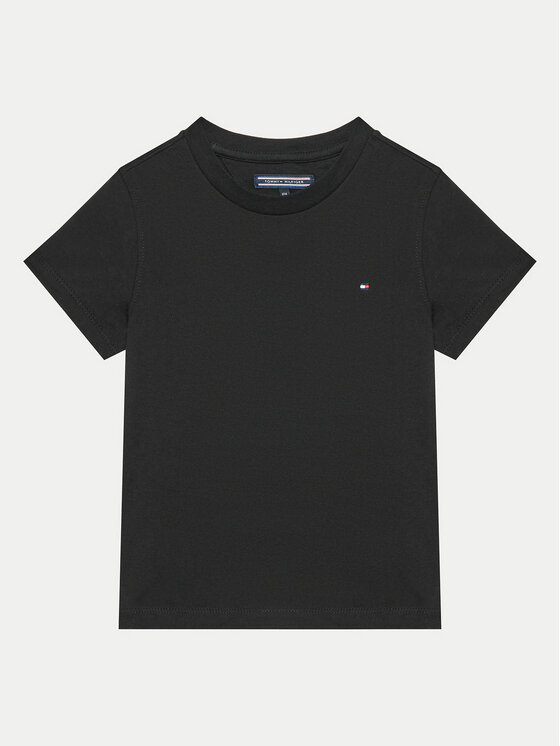 Tommy Hilfiger Tommy Hilfiger Majica KB0KB04140 Črna Regular Fit
