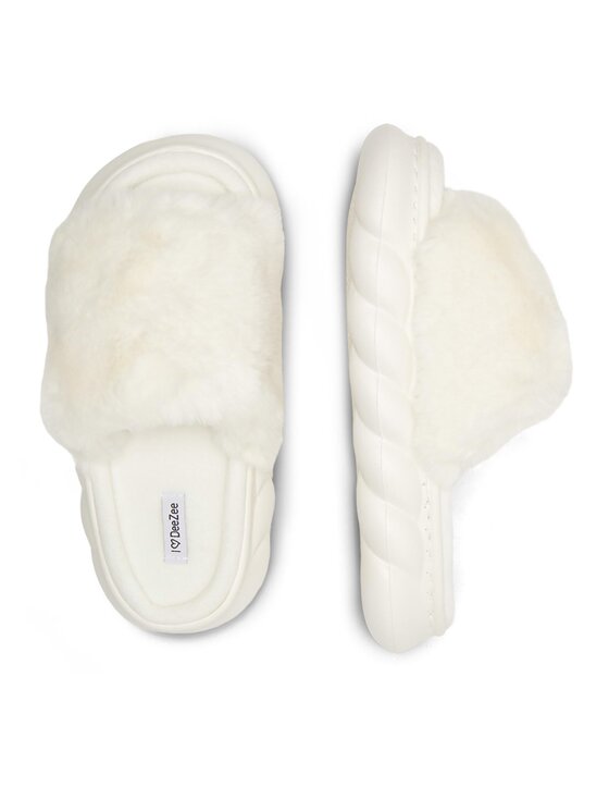 DeeZee Papuče DeeZee DE-24-01 Écru