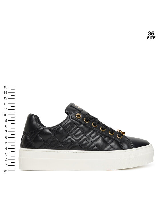 Elisabetta Franchi Снікерcи Elisabetta Franchi Low Cut Lace Up F4A9-E0357-1251 D Чорний