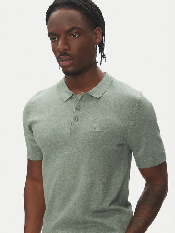 Lindbergh Lindbergh Polo marškinėliai 30-800159 Žalia Slim Fit