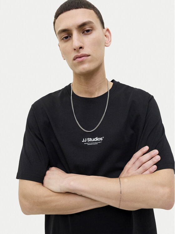 Jack & Jones Jack & Jones Camiseta Soho 12278787 Negro Relaxed Fit