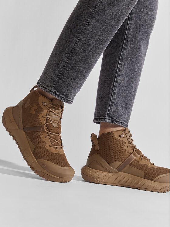 Under Armour Трекінгові черевики Under Armour Ua Micro G Valsetz Mid 3023741-200 Коричневий