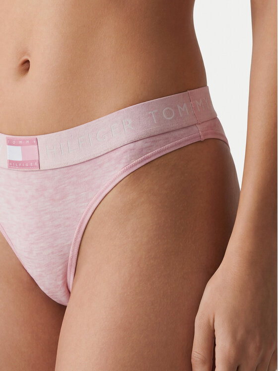 Tommy Hilfiger Tommy Hilfiger Tangas UW0UW06039 Rosa claro
