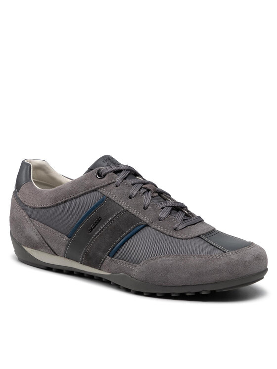Geox Sneakersy Geox U Wells C U52T5C 02211 C9002 Sivá