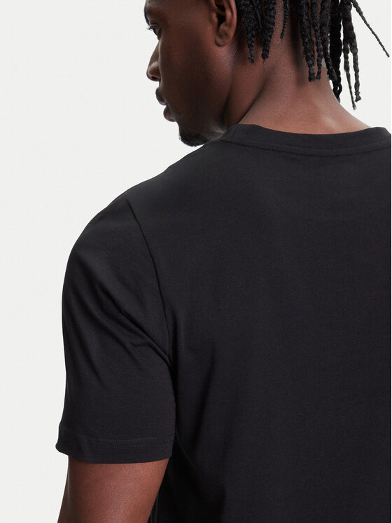 Kappa Kappa Футболка 351U8KW 005 Чорний Regular Fit