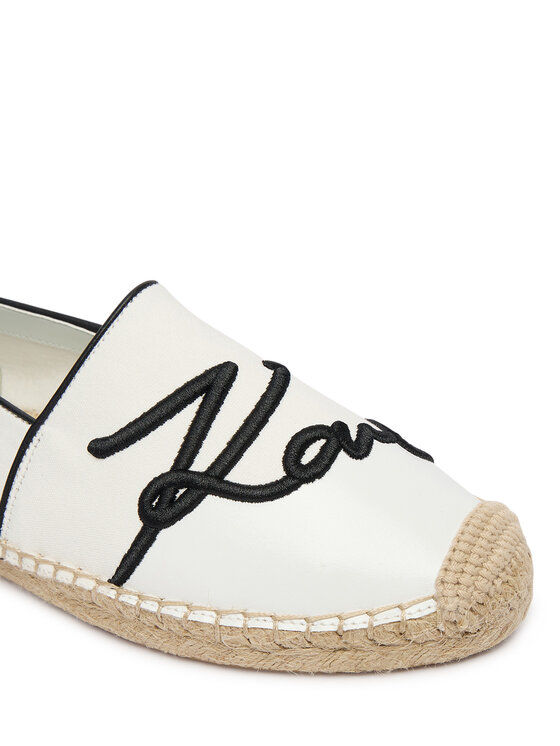 KARL LAGERFELD Еспадрильї KARL LAGERFELD Kamini KL80123R Білий