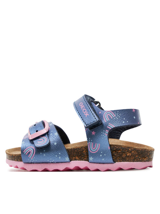Geox Sandały Geox B Sandal Chalki Girl B922RA 000NF CF48T M Granatowy