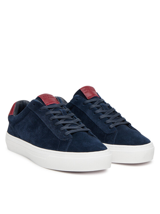 Tommy Hilfiger Tenisice Tommy Hilfiger Premium Dress Cupsole FM0FM05573 Tamnoplava