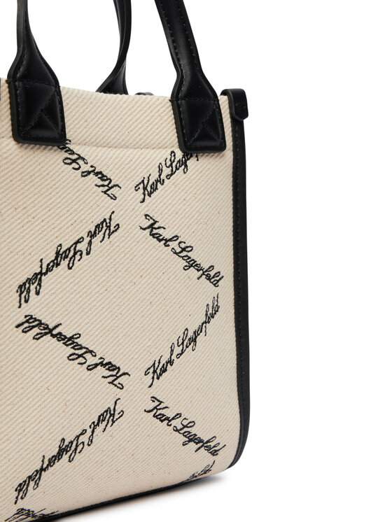 KARL LAGERFELD Torebka KARL LAGERFELD Ville B2W30278 Beżowy