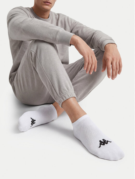 Kappa Σοσόνια Kappa CEO_KR_STAN_SS26 (3-PACK) Λευκό