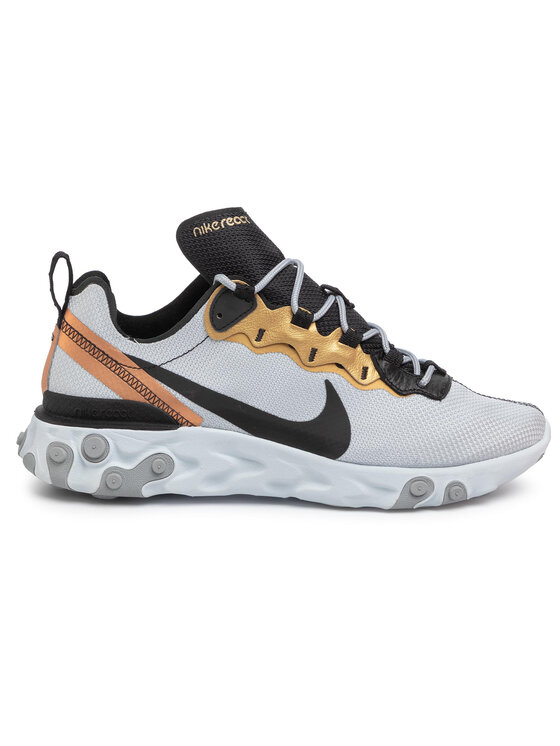 Nike Bėgimo batai Nike React Element 55 CD7627 001 Pilka