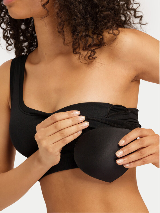 Hanro Hanro Top de sujetador Touch Feeling 71806 Negro