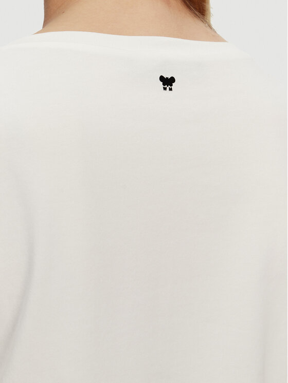 Weekend Max Mara Weekend Max Mara Футболка Bondeno 2515941112 Білий Regular Fit