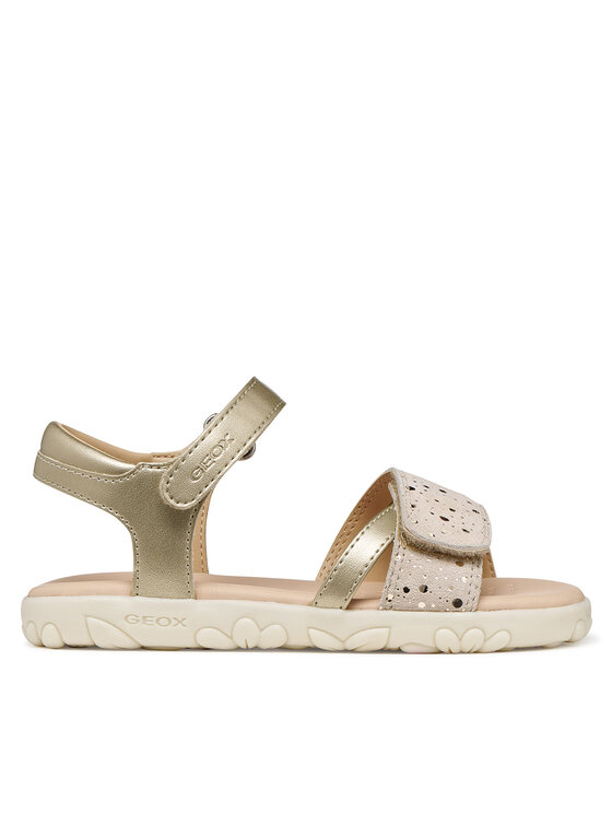 Geox Sandale Geox J Sandal Haiti Girl J658ZC 0NF07 C2012 S Auriu