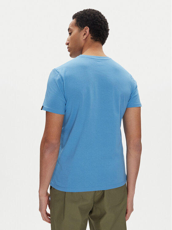 Alpha Industries Alpha Industries Футболка Basic 118533 Голубий Regular Fit