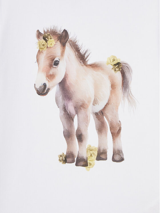 NAME IT NAME IT Футболка Hani 13243178 Білий Standard Fit