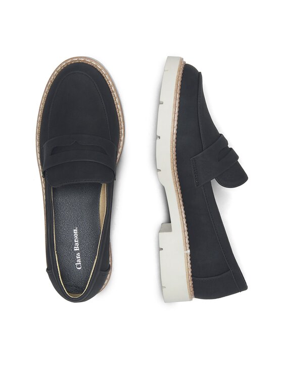 Clara Barson Mokasīni Clara Barson WS5885-01A Melns