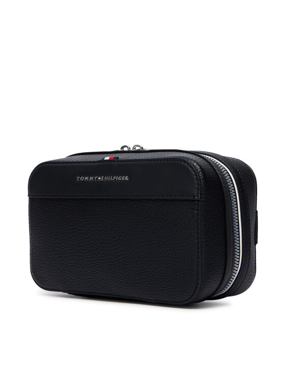 Tommy Hilfiger Τσαντάκι καλλυντικών Tommy Hilfiger Th Central Washbag AM0AM14824 Μαύρο