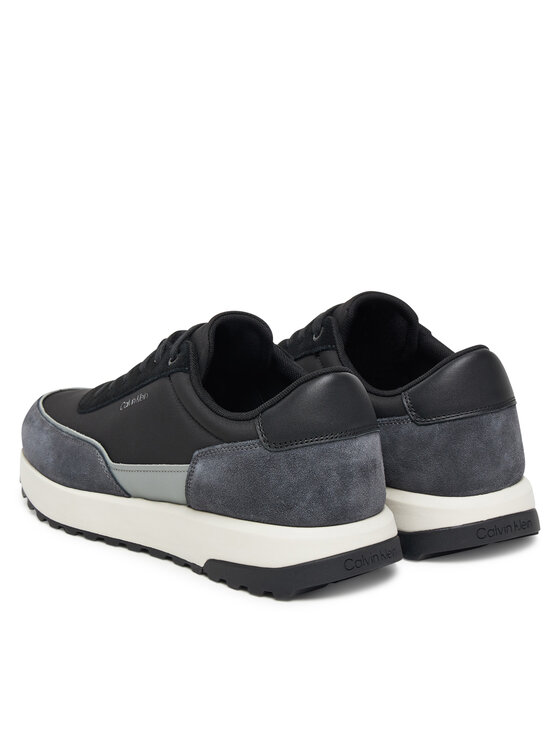 Calvin Klein Snīkeri Calvin Klein Low Top Lace Up Repreve Mix HM0HM01714 Melns